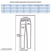 Women's Korean grey cotton blend trouser with 5 pockets - trendy solid grey women's fashion trousers, size 34 (waist 32in, length 41in, hip 40in), India-made
